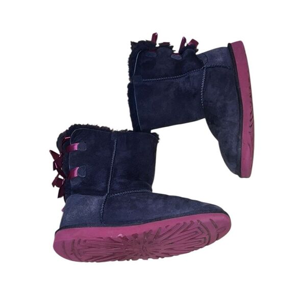 Ugg Blue Winter Boots Size 6 - Picture 4 of 7